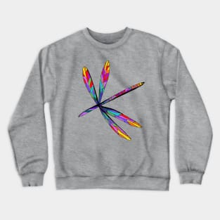 Dragonfly Rainbow Single Crewneck Sweatshirt